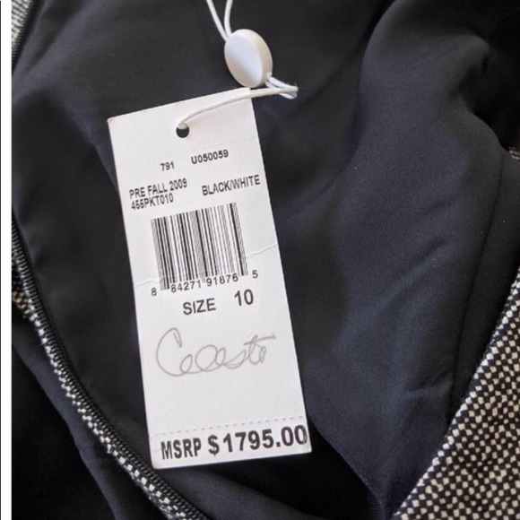 Michael Kors Silk/Wool Tweed Sheath Dress - Picture 9 of 9